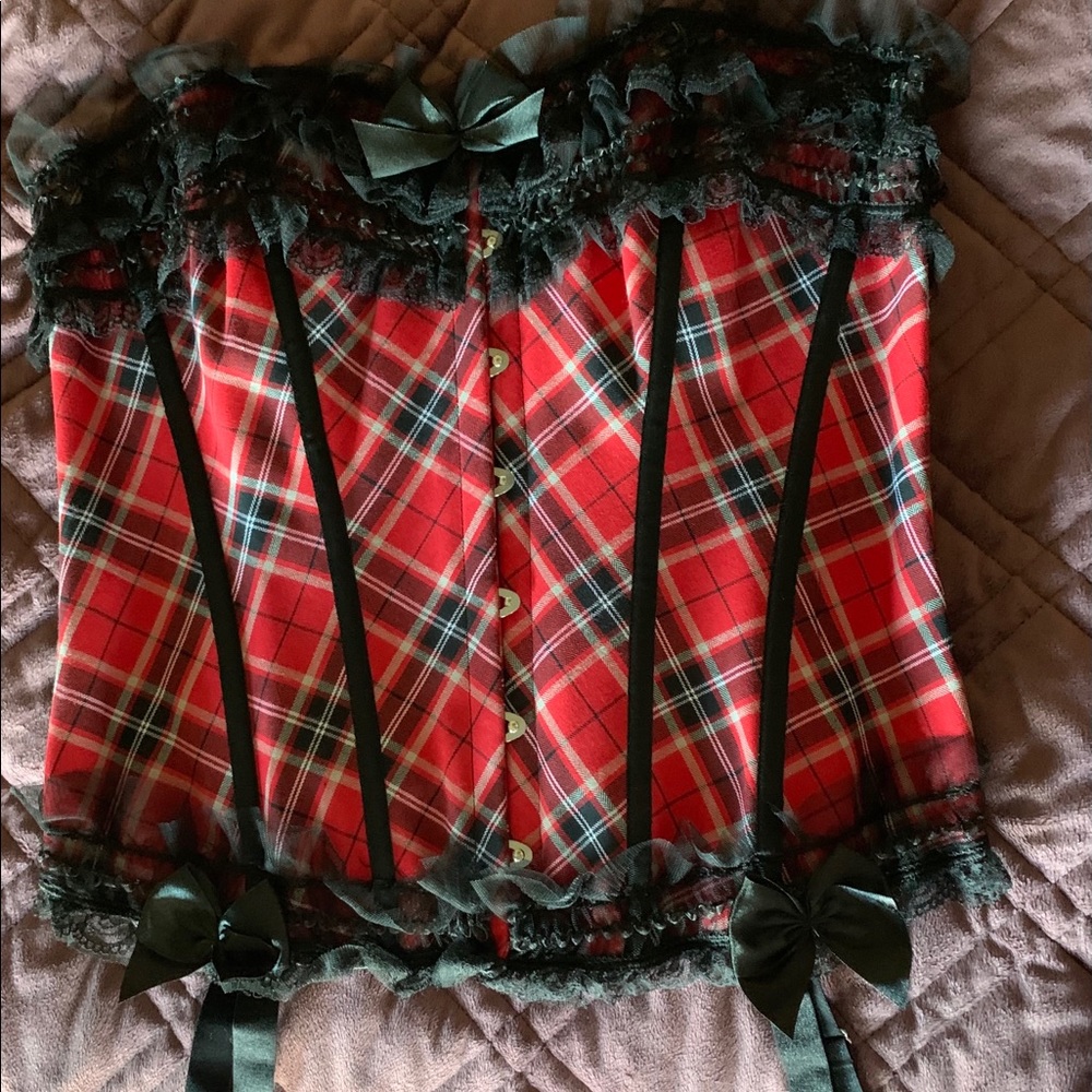 Hips & Curves school girl corset